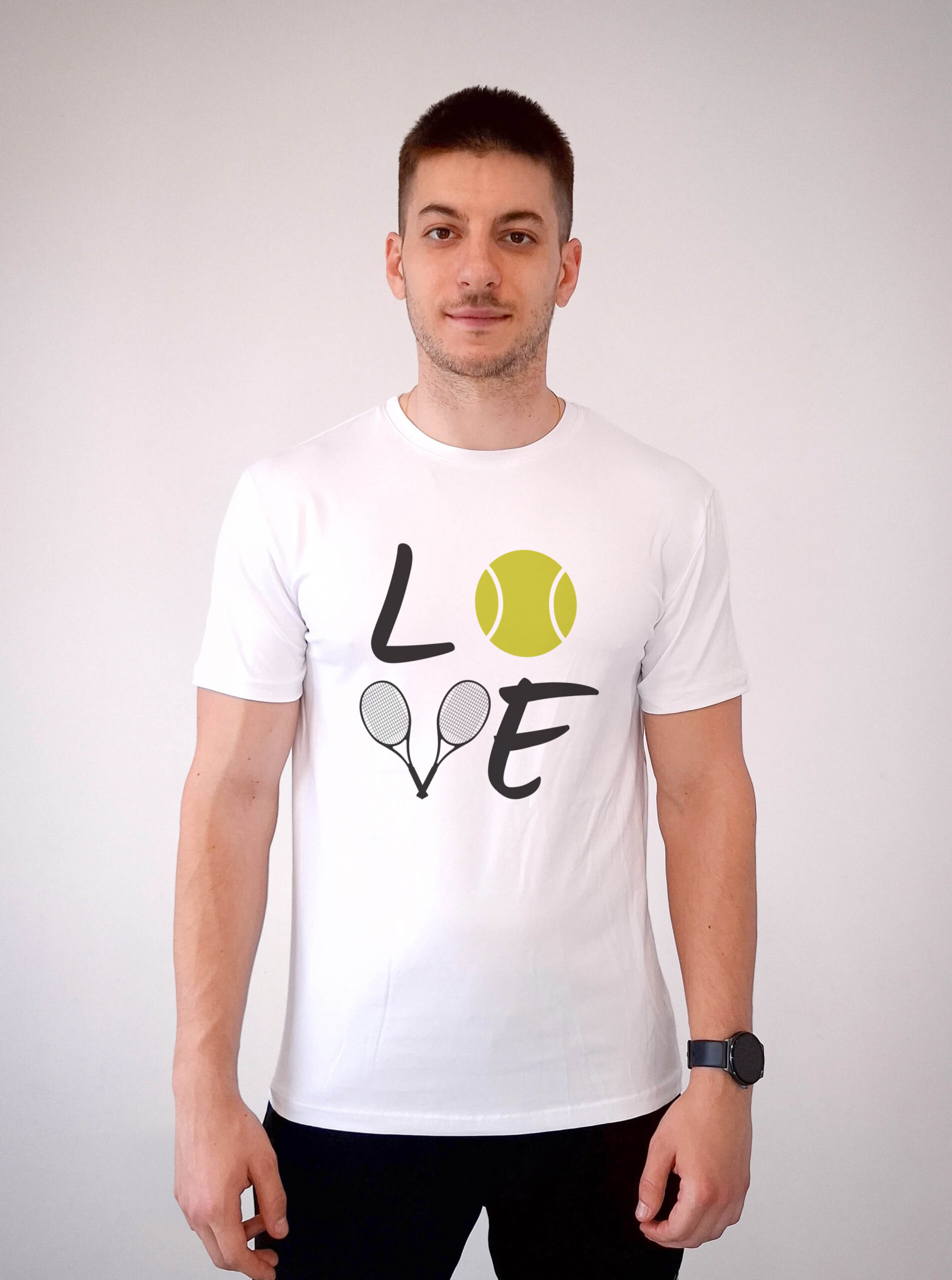Love tennis - Bela