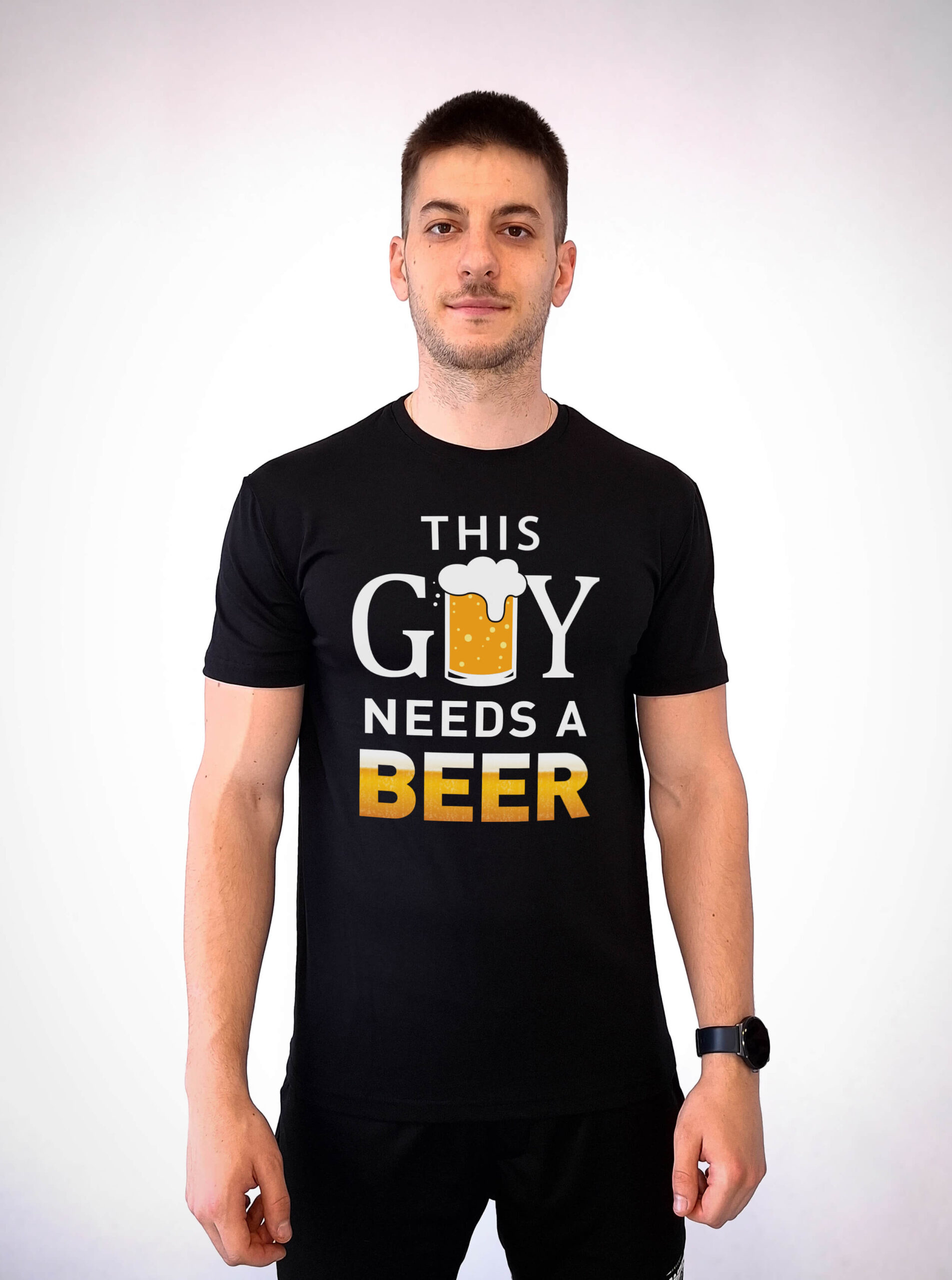 This guy needs a beer